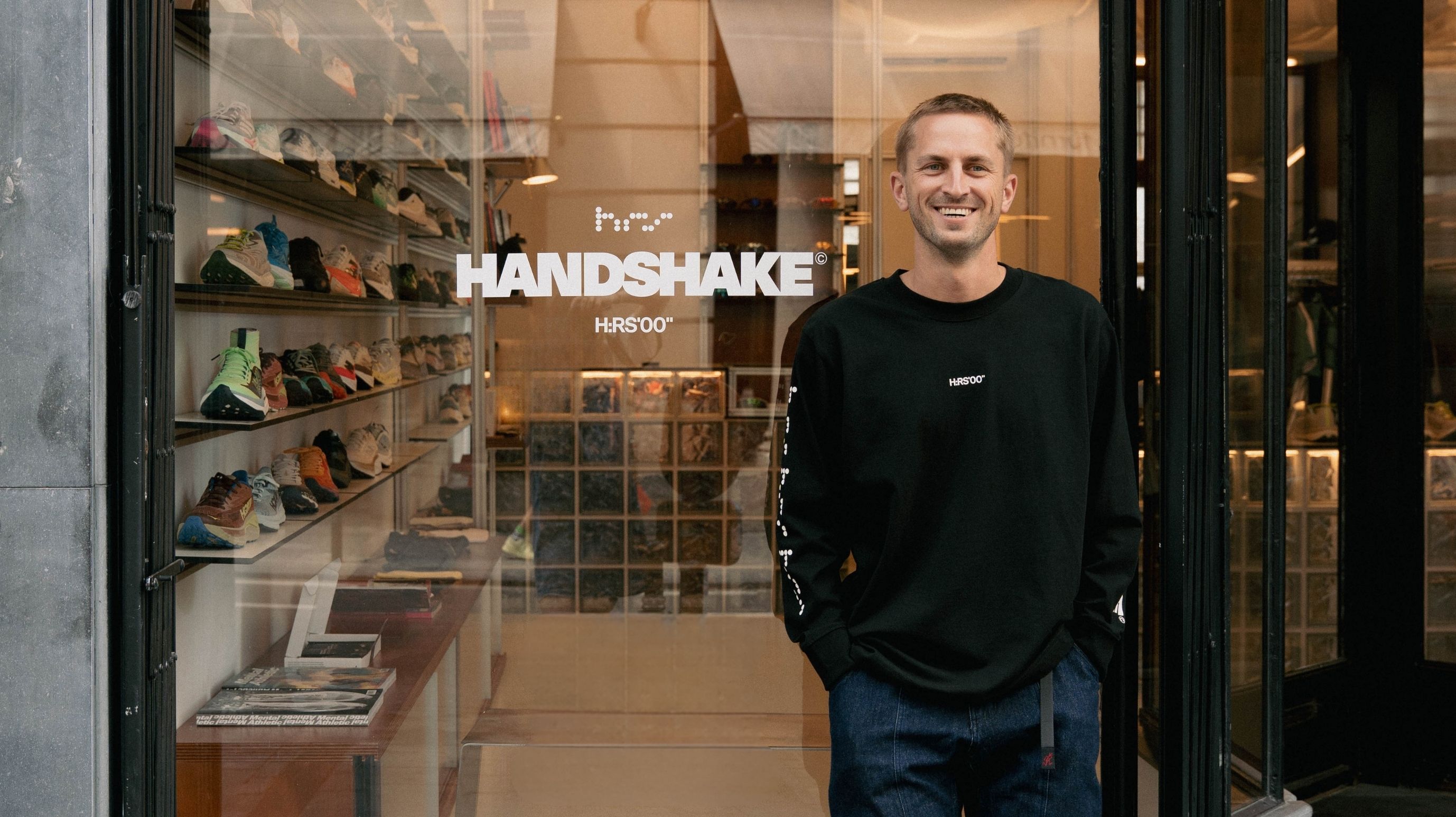 Antoine van Handshake: de loper achter de coolste loopwinkel van Brussel.