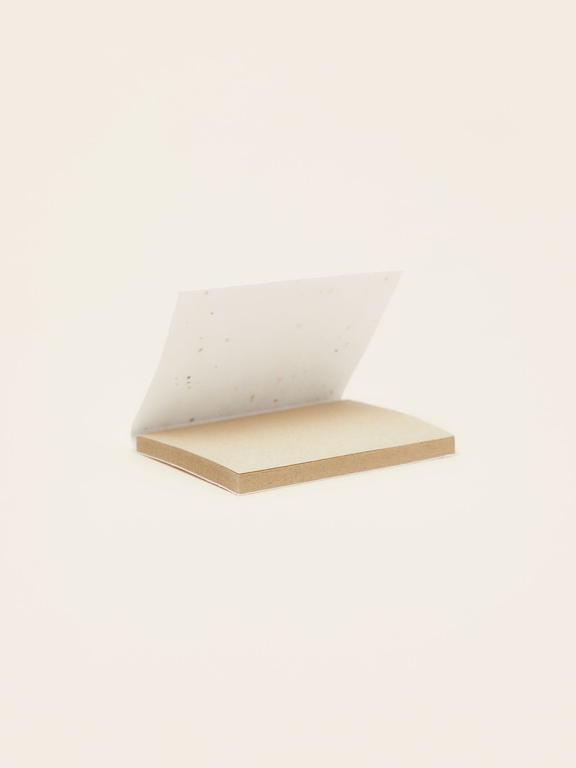 Zaadpapier notities