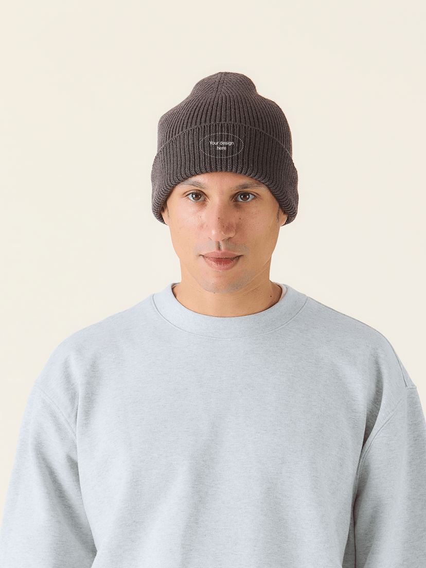 Merino wollen muts