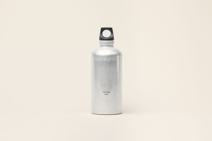 Custom Aluminium bottle - Personalized with Logo - Merchery